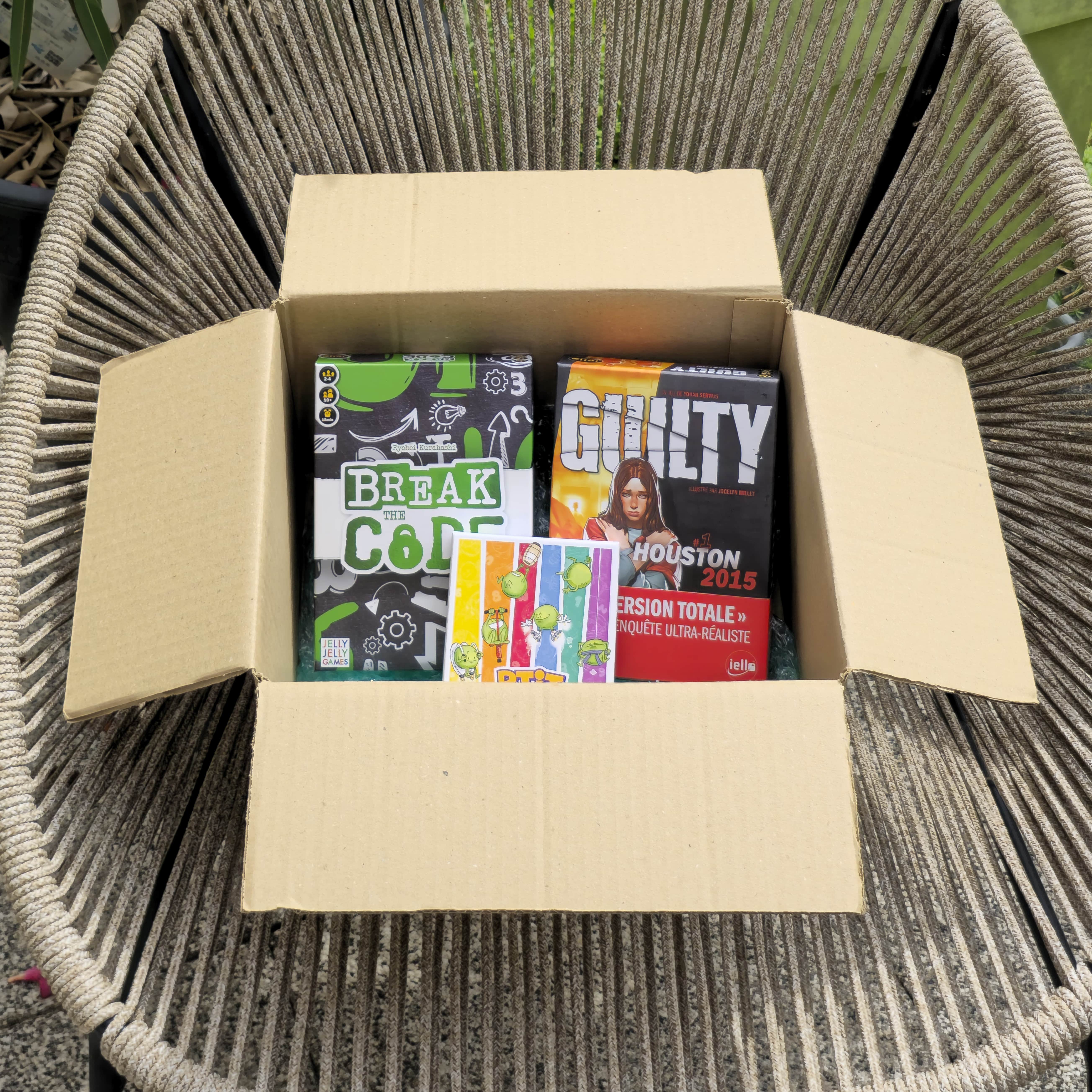 Stratégie et Aventure - Box de jeux de société Des Jeux Sans Fin