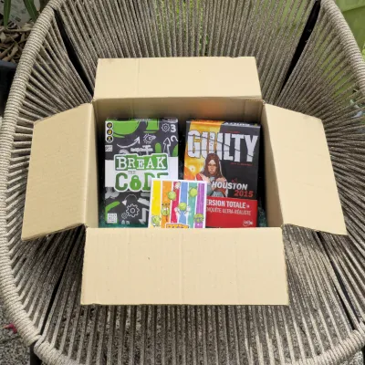 Stratégie et Aventure - Box de jeux de société Des Jeux Sans Fin