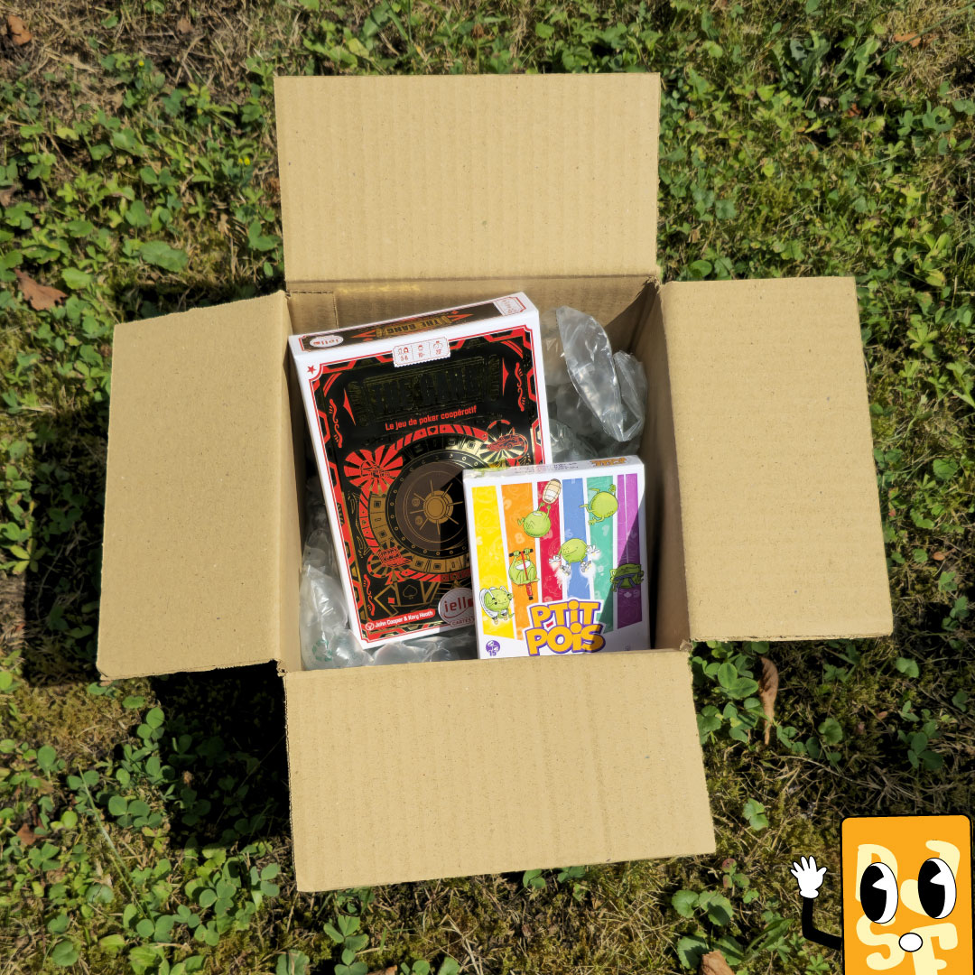 Une Ambiance Sans Fin - Box de jeux de société Des Jeux Sans Fin