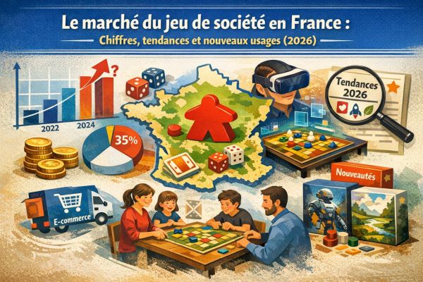 Le marché du jeu de société en France : chiffres, tendances et nouveaux usages (2026)