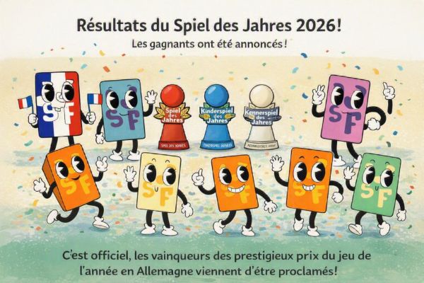 Spiel des Jahres 2026 : les résultats du plus grand prix des jeux de société